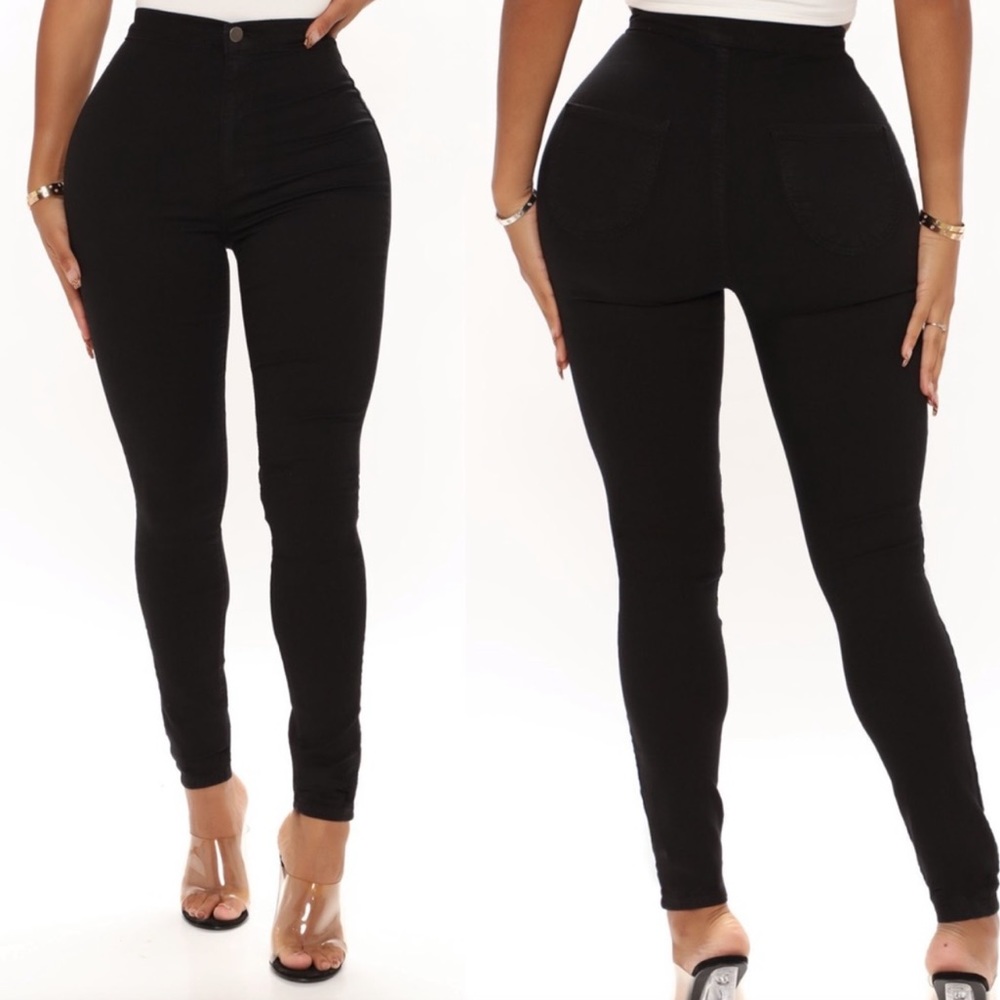 🖤 NWT Super High Waist Dark Denim Skinnies,  Sz 1/3/7/15 🖤